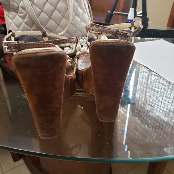 Prada platform brow swey leather size 7 - Picture 5 of 8